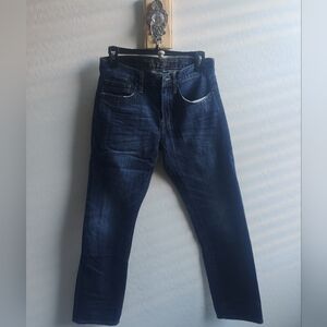 American Eagle Men's Slim Straight 100% cotton dark wash Jeans (28/30)